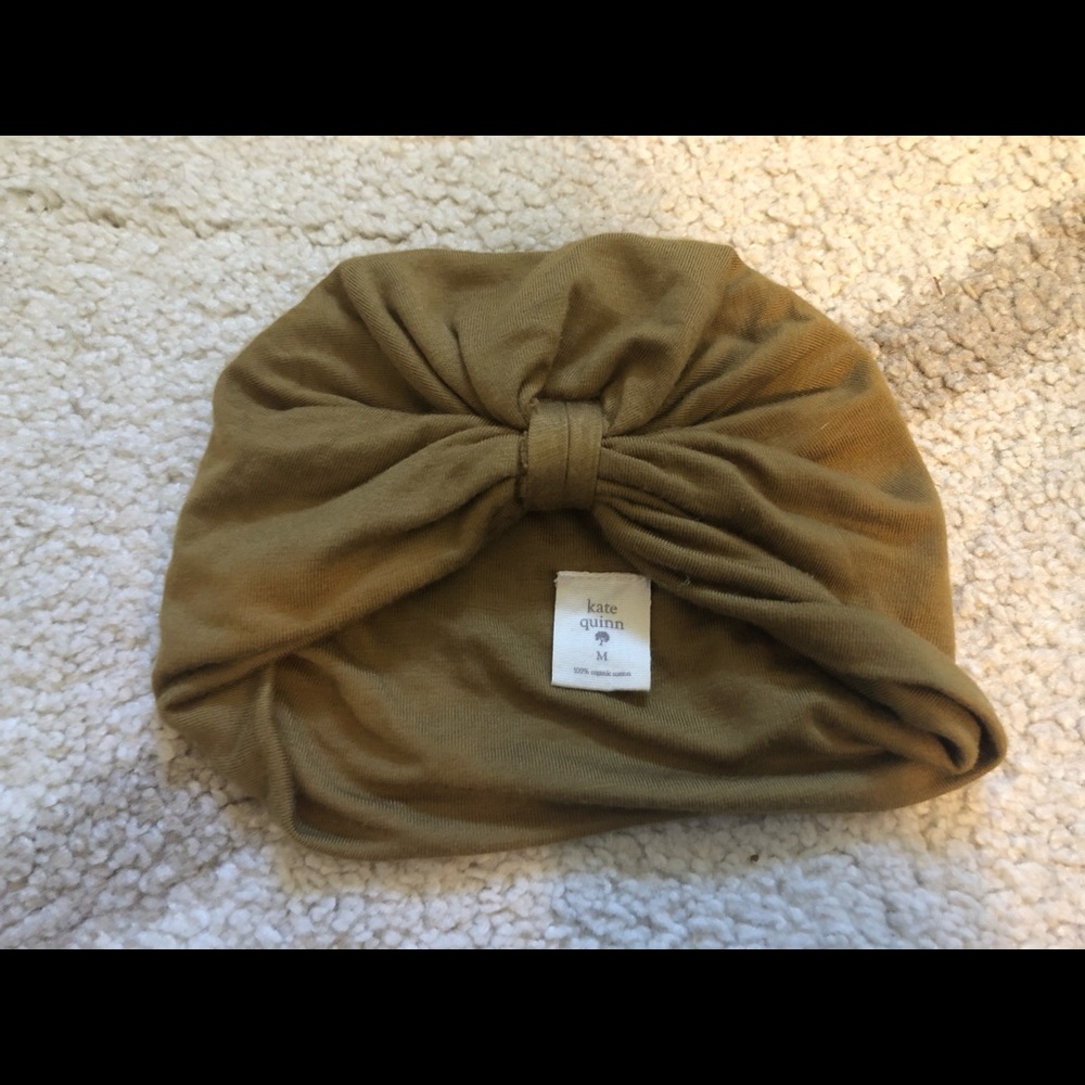 Olive beanie / turban style
